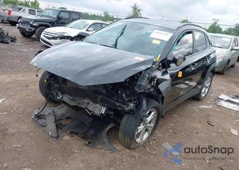 2023 Hyundai Kona Sel from USA, damaged, VIN KM8K6CAB7PU964182